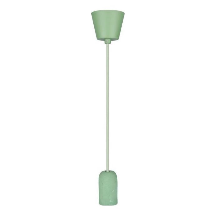 Cabo de carregamento 1xE27/60W/230V betão/verde