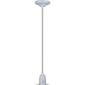 Cabo de carregamento 1xE27/60W/230V cinzento/porcelana