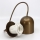 Cabo de carregamento 1xE27/60W/230V dourado