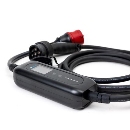 Cabo de carregamento para carros elétricos tipo 2 5 m 22kW 16A IP54 Tuya