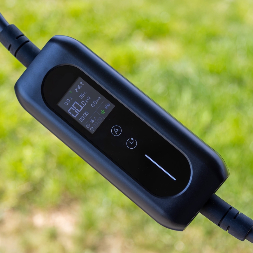 Cabo de carregamento para carros elétricos tipo 2 5 m 22kW 16A IP54 Tuya
