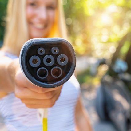 Cabo de carregamento para carros elétricos tipo 2 5m 11kW 16A IP54