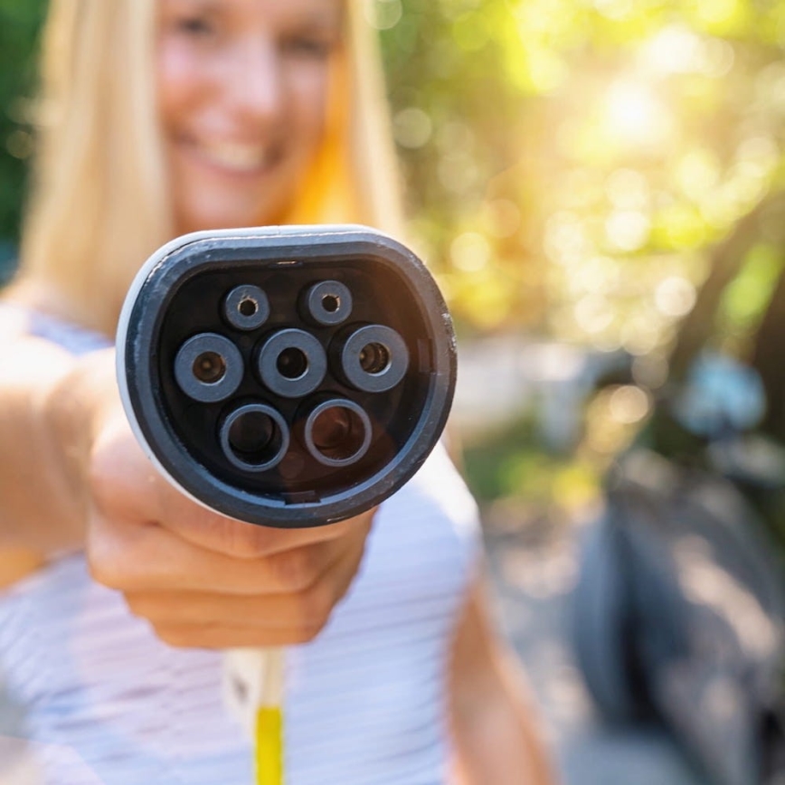 Cabo de carregamento para carros elétricos tipo 2 5m 11kW 16A IP54