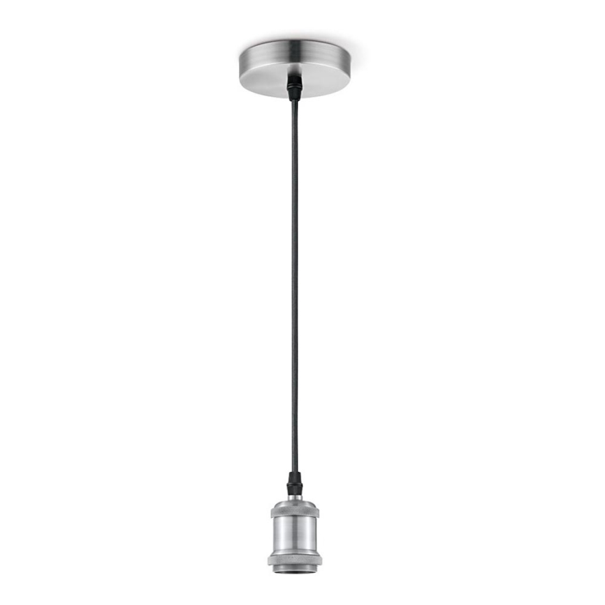 Cabo de carregamento VINTAGE 1xE27/60W/230V cromado mate