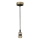 Cabo de carregar 1xE27/20W/230V dourado