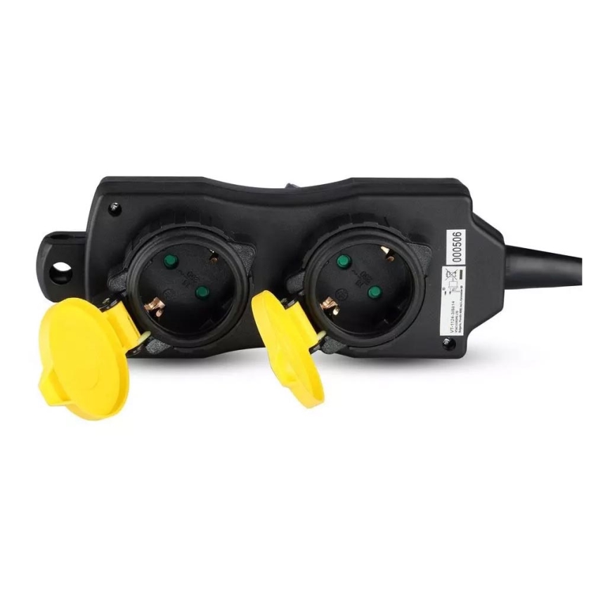 Cabo de extensão 4Z SCHUKO 3m IP44