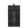 Cabo de extensão com interruptor 8Z Tipo E + 1xUSB-A + 1xUSB-C 2m preto