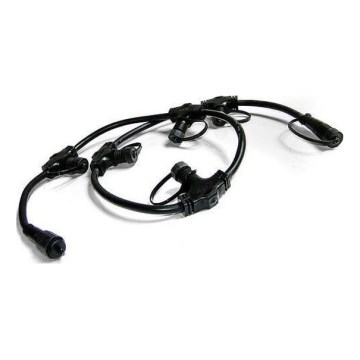 Cabo de ligação para exterior EASY CONNECT 5 conectores 1m IP67