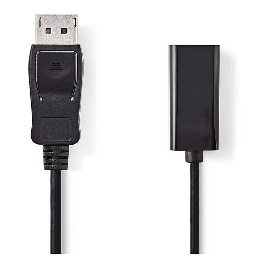 Cabo HDMI DisplayPort Plug - saída HDMI 0.2 m