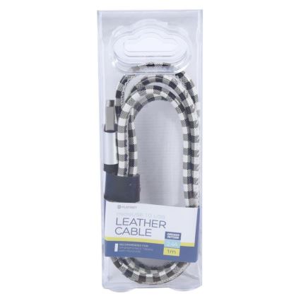 Cabo USB conector USB A / Micro USB 1m branco