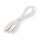 Cabo USB USB-C / Lightning conector com LED retroiluminação 27W 1m branco