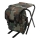Cadeira de campismo dobrável com mochila camuflada