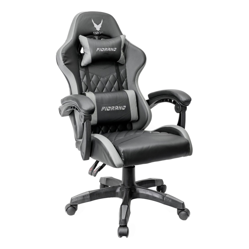Cadeira de Gaming FIORANO preto/cinzento