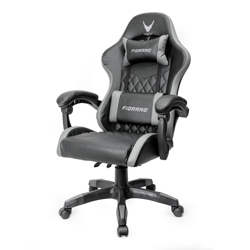 Cadeira de Gaming FIORANO preto/cinzento