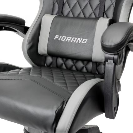 Cadeira de Gaming FIORANO preto/cinzento