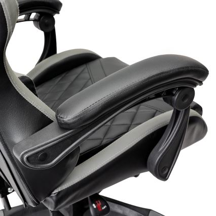 Cadeira de Gaming FIORANO preto/cinzento