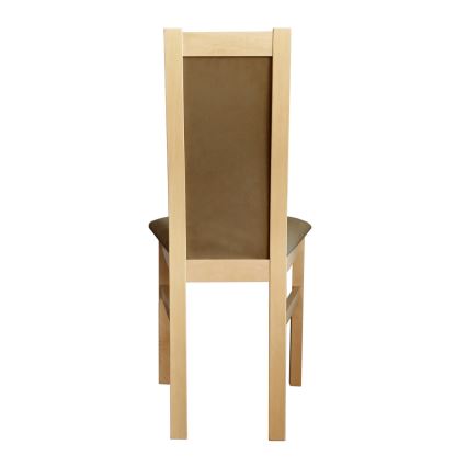 Cadeira de jantar ZOE faia/marrom