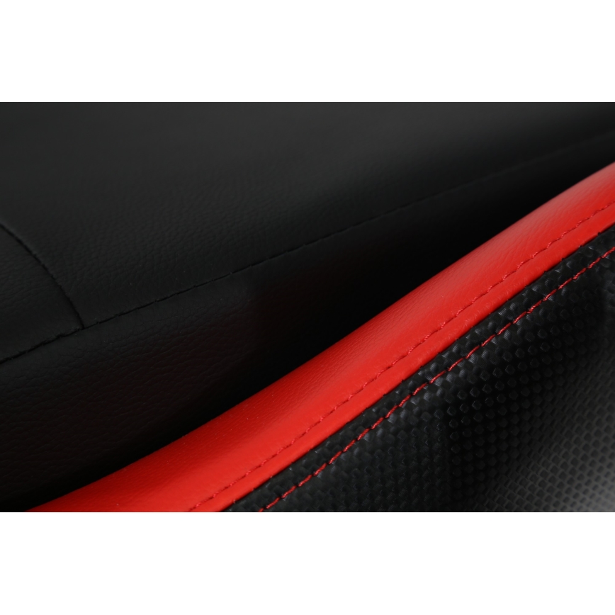 Cadeira de jogo VARR Silverstone preto/vermelho