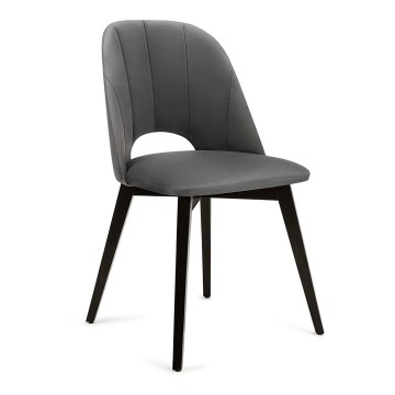 Cadeira de refeição BOVIO 86x48 cm cinzento/faia
