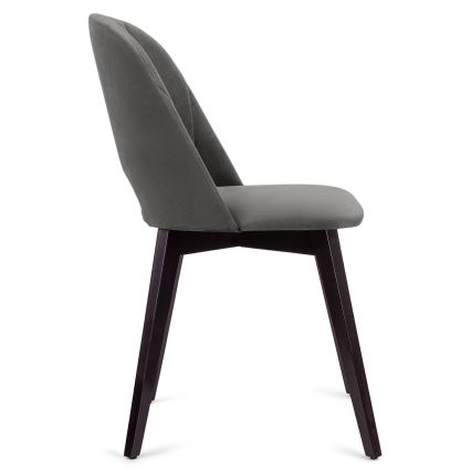 Cadeira de refeição BOVIO 86x48 cm cinzento/faia