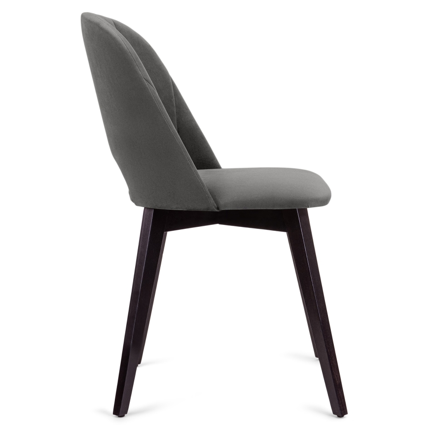 Cadeira de refeição BOVIO 86x48 cm cinzento/faia