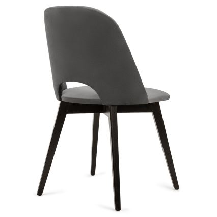 Cadeira de refeição BOVIO 86x48 cm cinzento/faia