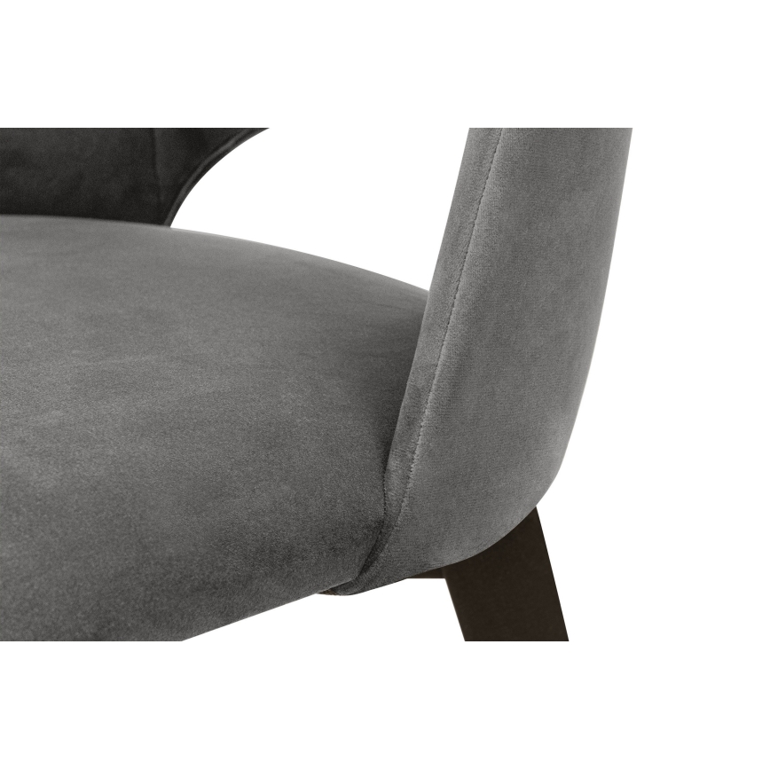 Cadeira de refeição BOVIO 86x48 cm cinzento/faia