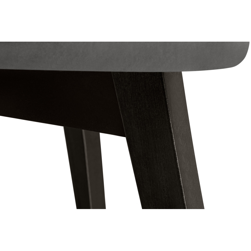 Cadeira de refeição BOVIO 86x48 cm cinzento/faia