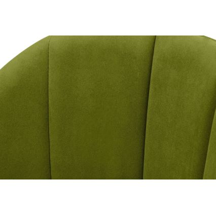 Cadeira de refeição BOVIO 86x48 cm verde claro/faia