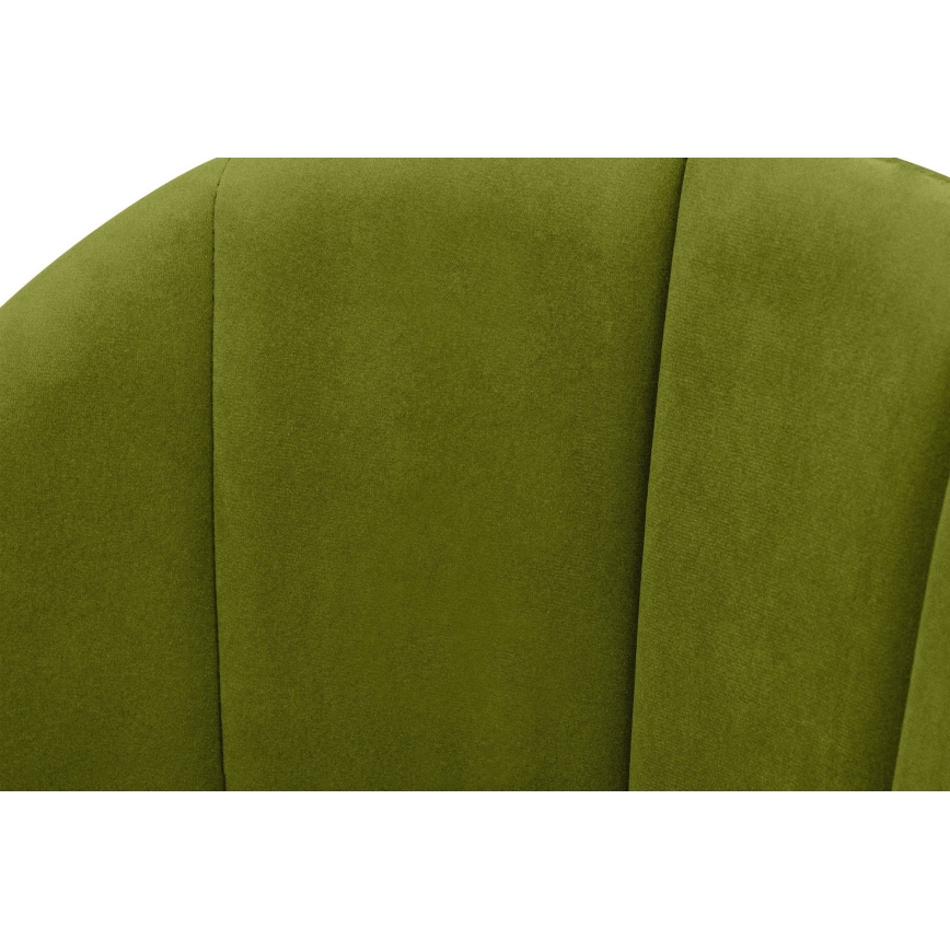 Cadeira de refeição BOVIO 86x48 cm verde claro/faia
