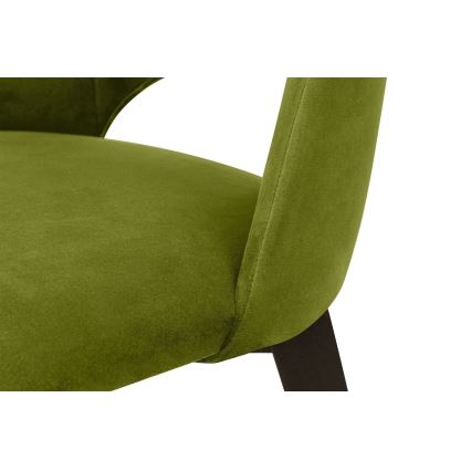 Cadeira de refeição BOVIO 86x48 cm verde claro/faia