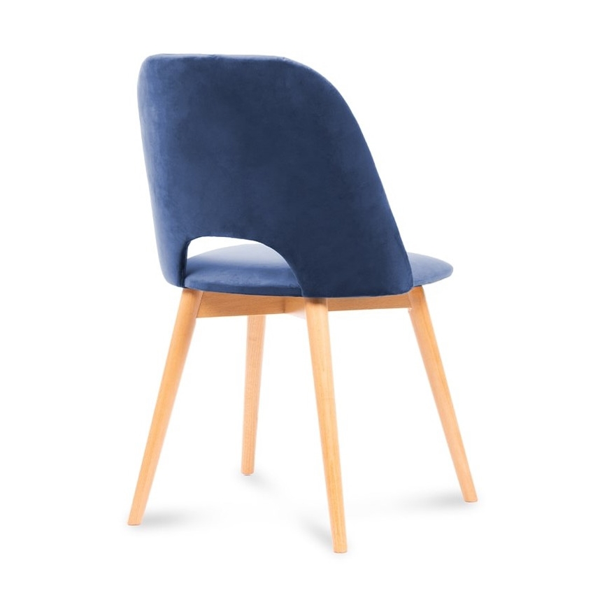 Cadeira de refeição TINO 86x48 cm azul escuro/faia