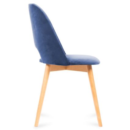 Cadeira de refeição TINO 86x48 cm azul escuro/faia