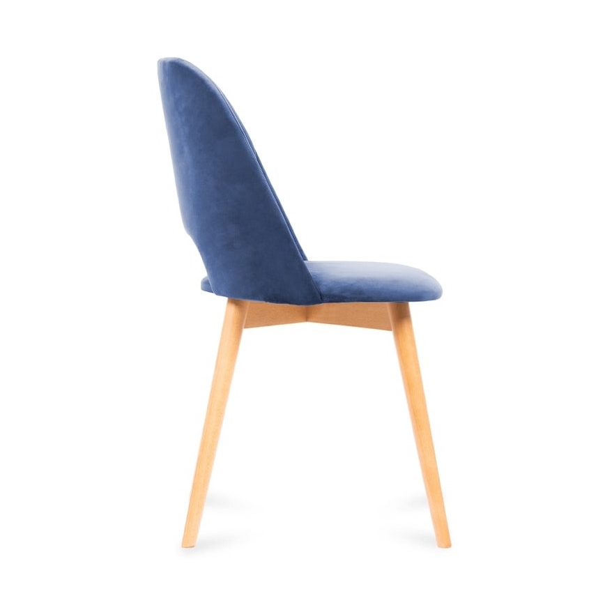 Cadeira de refeição TINO 86x48 cm azul escuro/faia