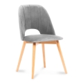 Cadeira de refeição TINO 86x48 cm cinzento/faia