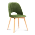 Cadeira de refeição TINO 86x48 cm verde claro/faia