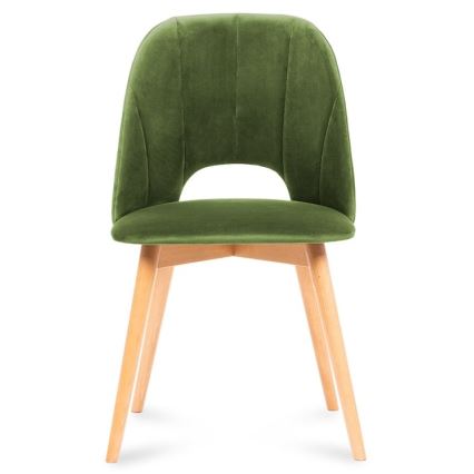 Cadeira de refeição TINO 86x48 cm verde claro/faia