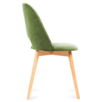 Cadeira de refeição TINO 86x48 cm verde claro/faia