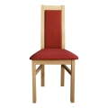 Cadeira de refeição ZOE faia/vermelho