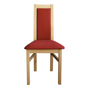 Cadeira de refeição ZOE faia/vermelho