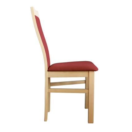 Cadeira de refeição ZOE faia/vermelho