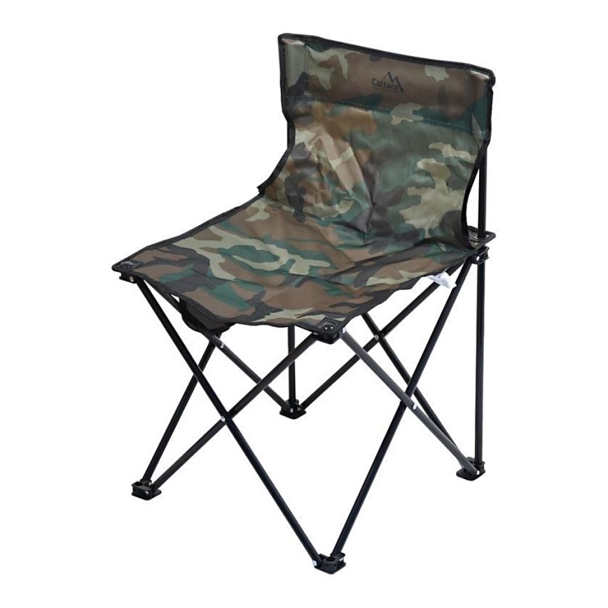 Cadeira dobrável de campismo camoflagem