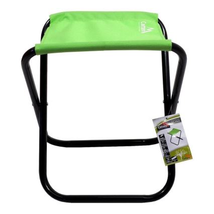 Cadeira dobrável de campismo verde/preto