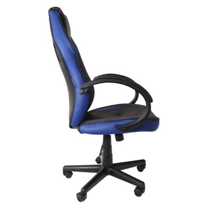 Cadeira de jogo VARR Indianapolis preta/azul