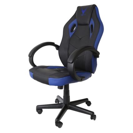 Cadeira de jogo VARR Indianapolis preta/azul