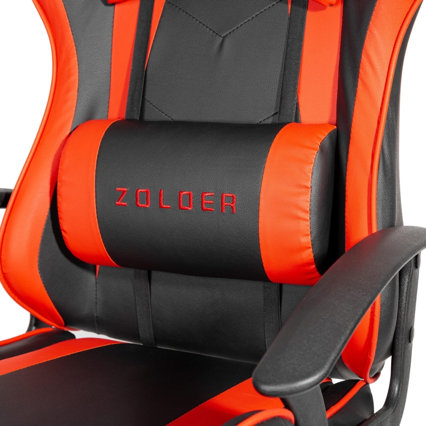 Cadeira Gaming VARR Zolder preto/vermelho