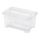 Caixa de armazenamento TEX BOX 4,5 l transparente