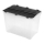 Caixa de arrumação DRAGON 60 l preto/transparente