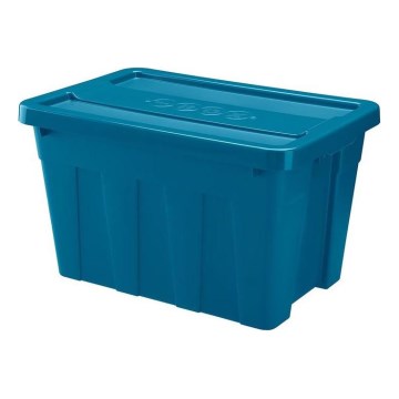 Caixa de arrumação HEAVY DUTY 100 l azul