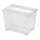 Caixa de arrumação TEX BOX 21 l transparente